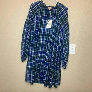 *SALE* Show me your Mumu tiered plaid dress size large